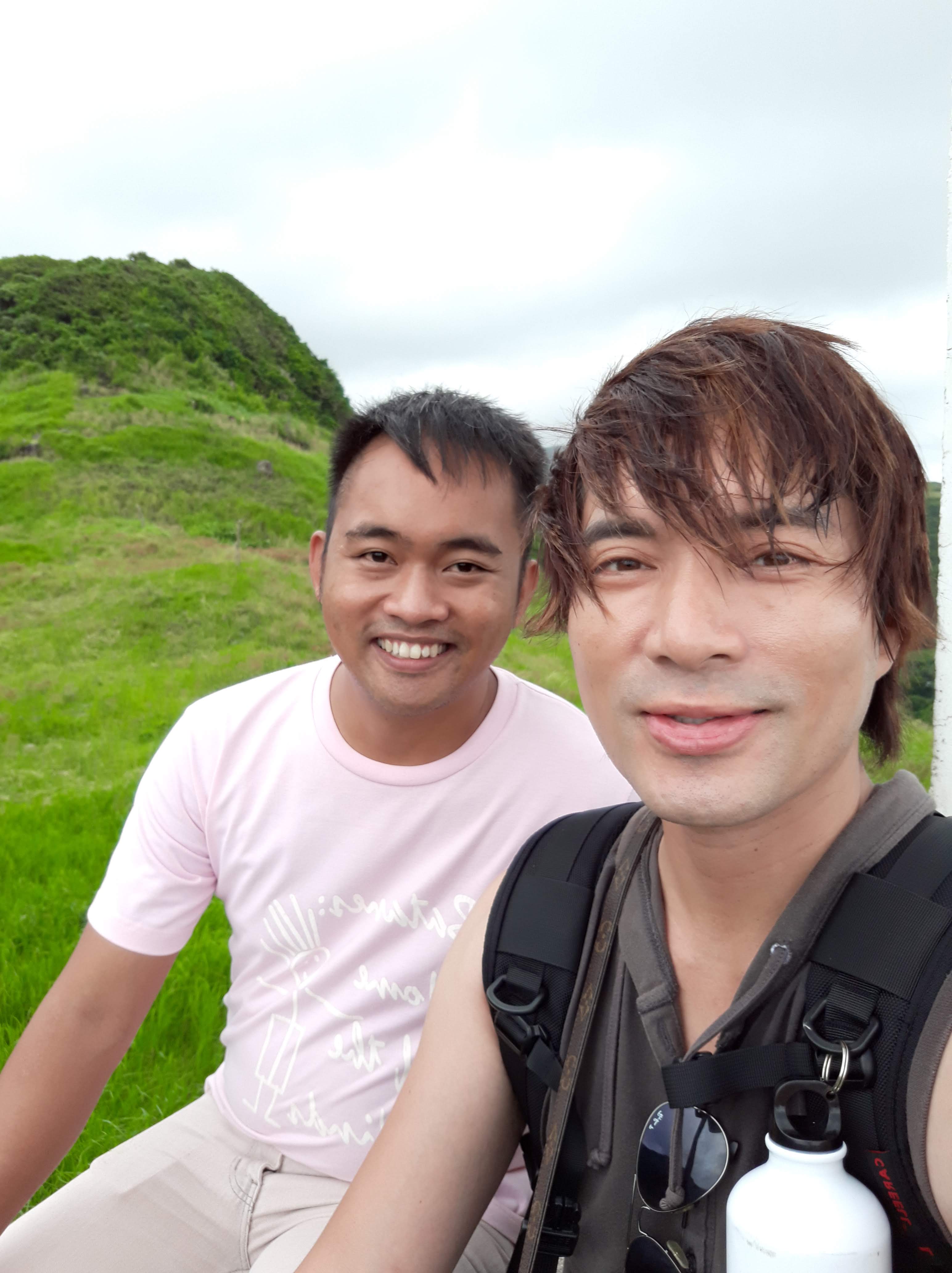 With Councilor JB Neyala on top of an Idjang in Sabtang, Batanes.