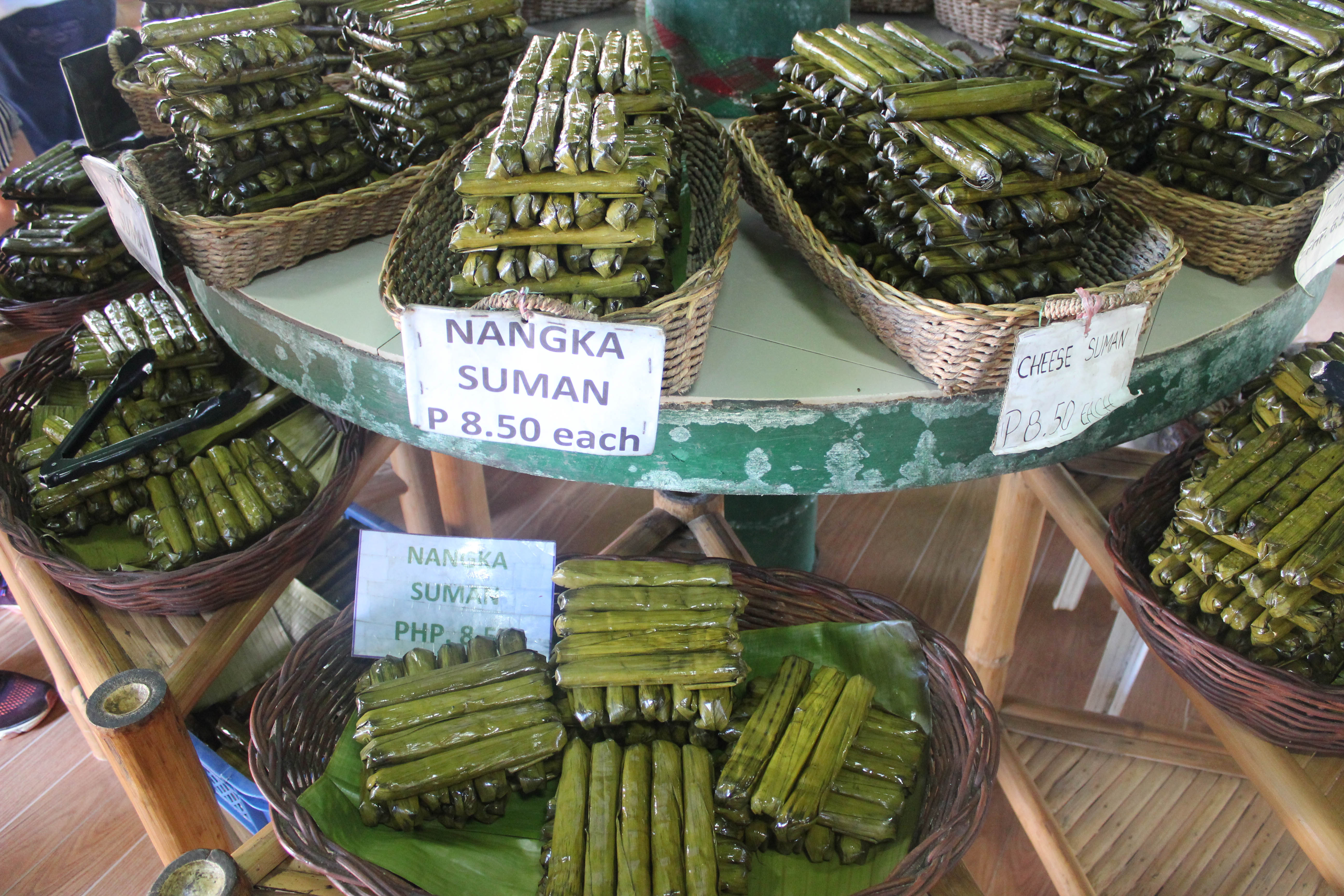 The Clarin House of Suman produces and sells thirteen (13) varieties of suman