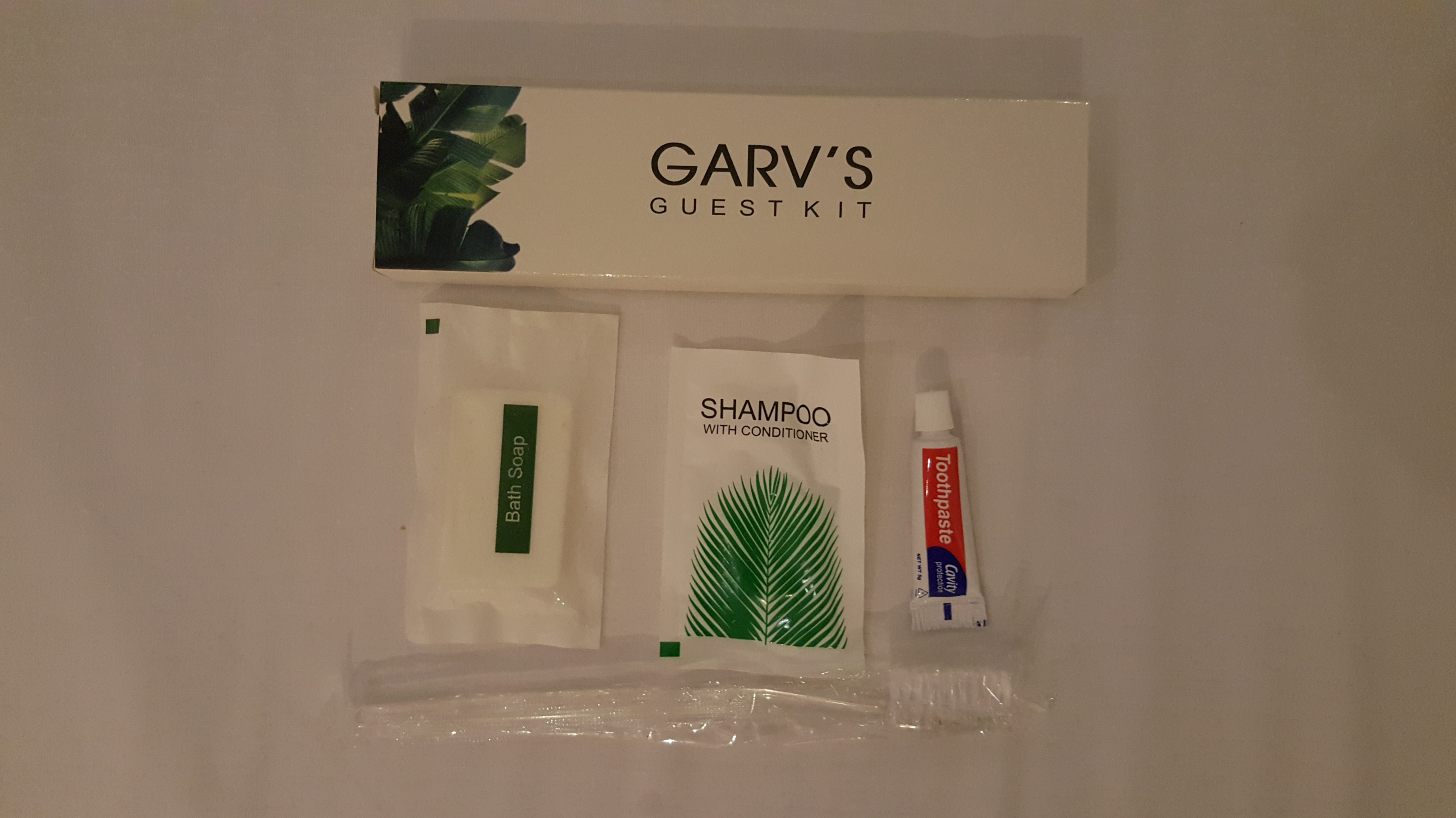 GARV'S Boutique Hotel Guest Kit